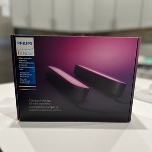 Philips Hue Play White and Color Ambiance Bar Light Black (2 pack)